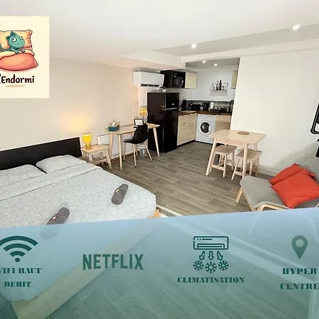 L'endormi 7 - Hypercentre - 10min De Jaude Apartmán Clermont-Ferrand